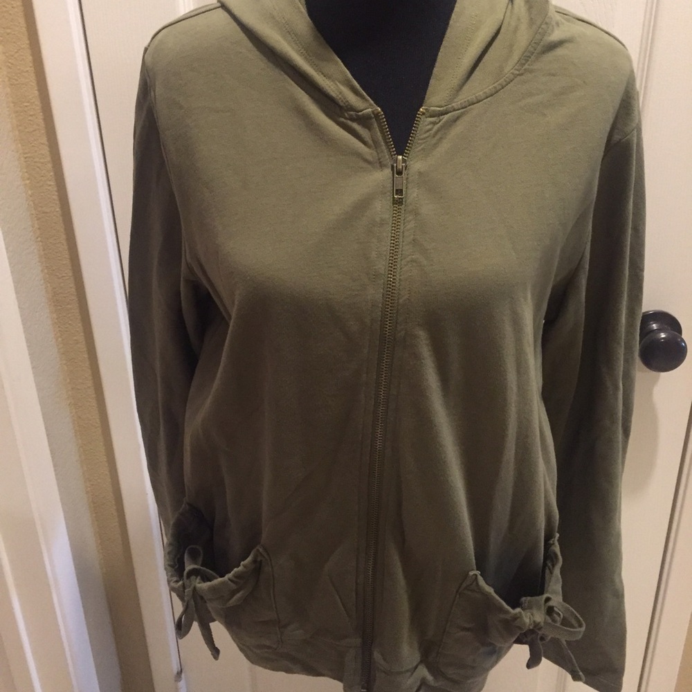 Ann Taylor Loft Zip Up Hoddie